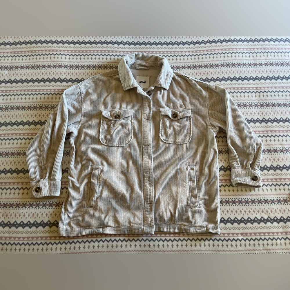 Aerie Corduroy Oversized Shacket